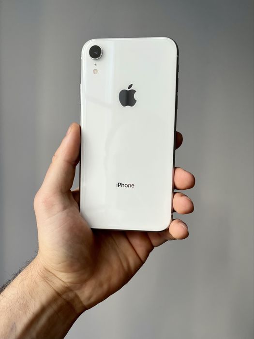 iPhone XR 64 GB NeverLock 100% акум ІДЕАЛ айфон хр 64 гб білий Apple