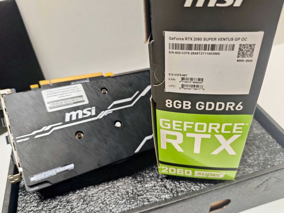 Karta graficzna MSI GeForce RTX 2060 SUPER 8GB GDDR6 – stan Idealny