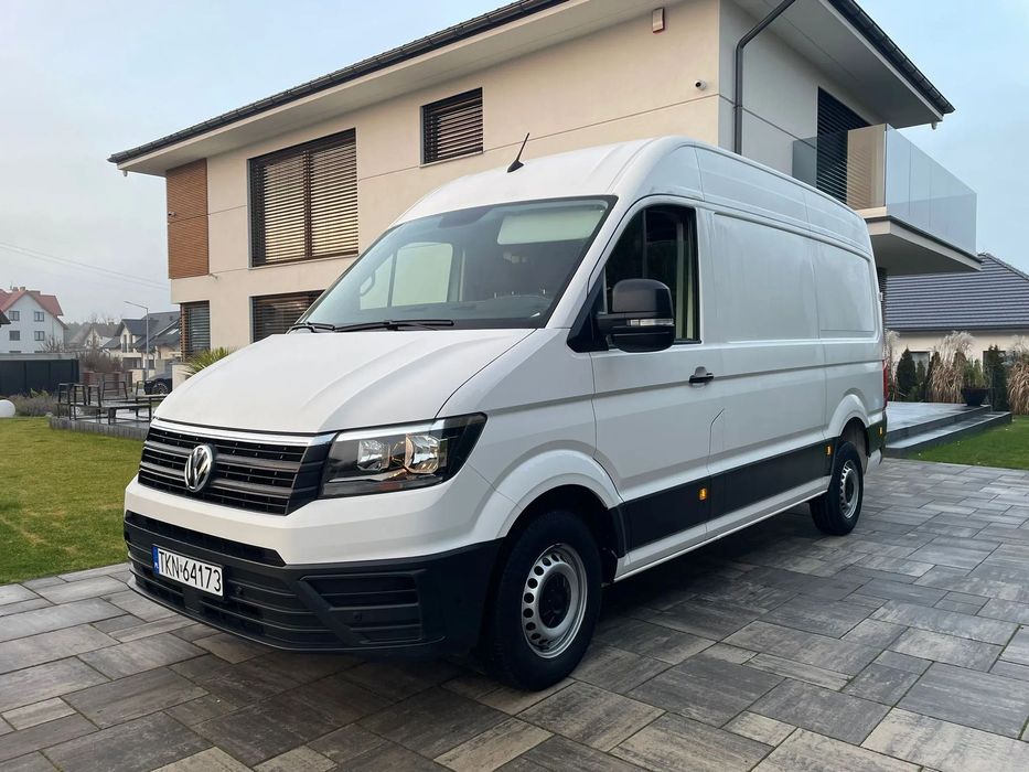 Volkswagen CRAFTER L2H2  2.0TDI 140KM L2H2 Klima Elektryka Tempomat Duża Navi Furgon 3os Serwis