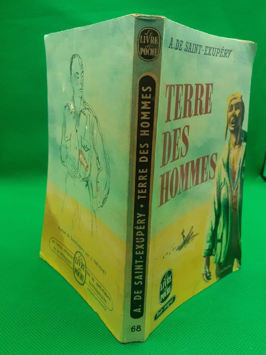 Livro - REF PCE - A. De Saint-Exupéry - Terre Des Hommes