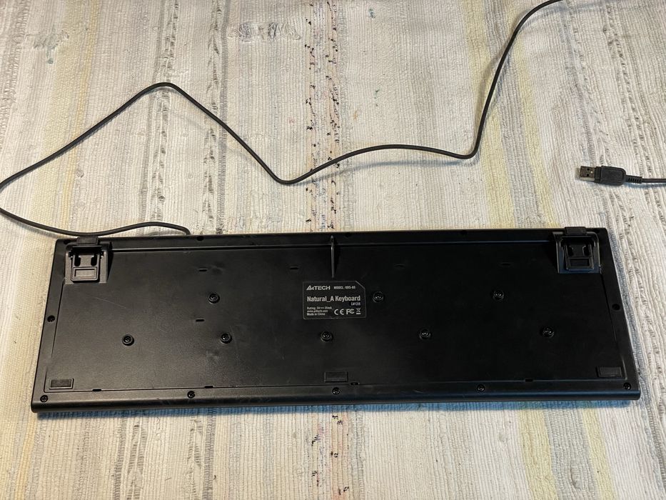 Teclado com Fios A4Tech KRS-85 Preto