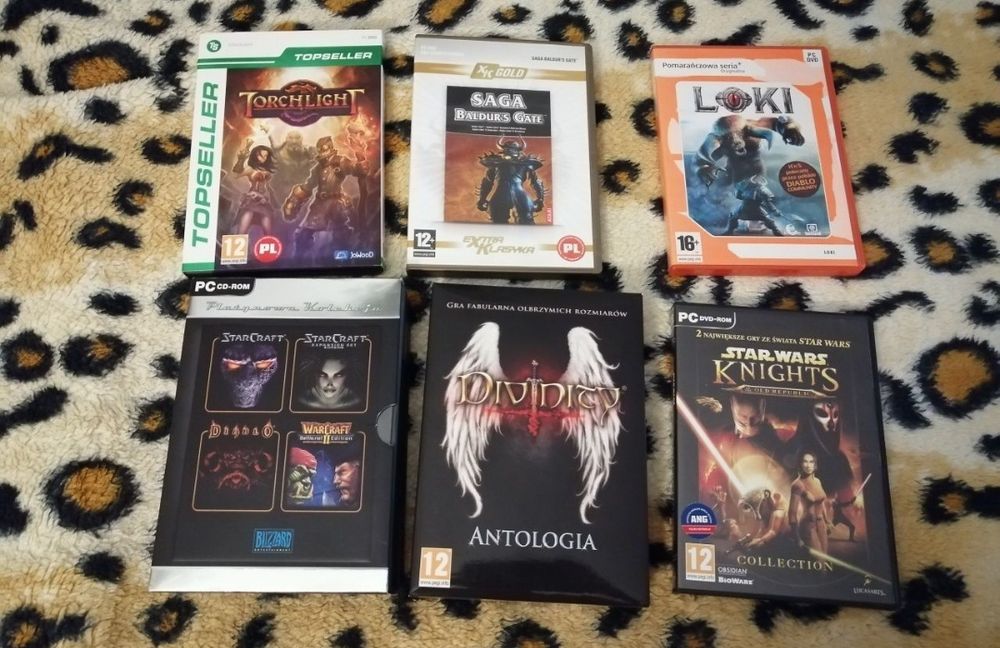 Divinity, Blizzard antologia Warcraft, star wars, tłoki, Baldurs Gate