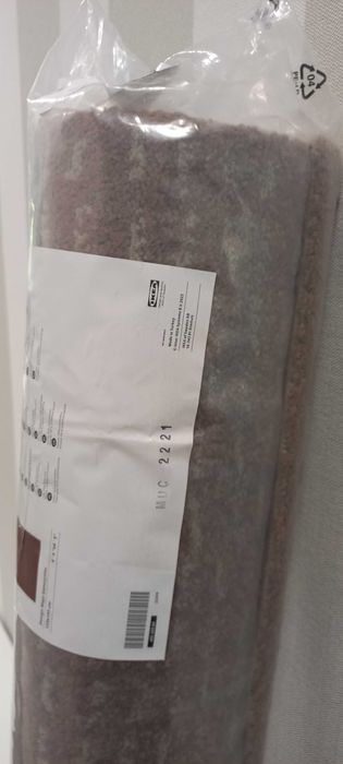 nowy dywan Ikea LANGSTED 133x195 jasnobrązowy