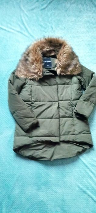 Kurtka parka zimowa khaki oversize Diverse