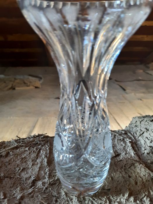 Ваза   кришталева, фужери кришталь