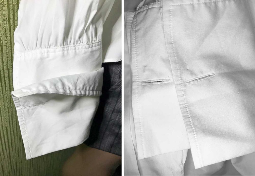 Біла сорочка блуза 48 розмір ZARA