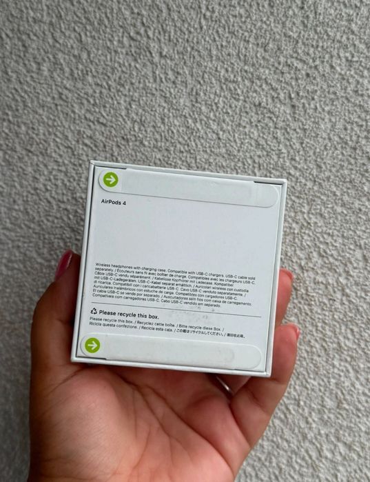 Apple AirPods 4 – Novos e Selados