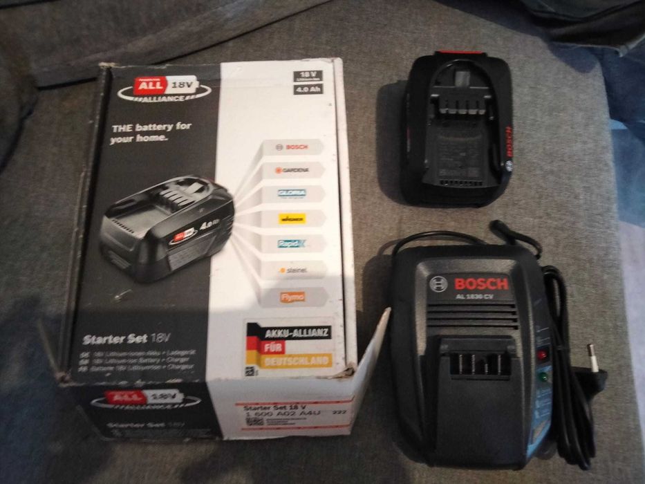 Bosch Starter Set 18V Alliance (4,0Ah + AL 1830 CV)