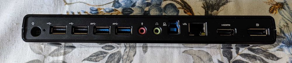 HP 3005pr Docking Station USB3 Port Replicator64283900331778123