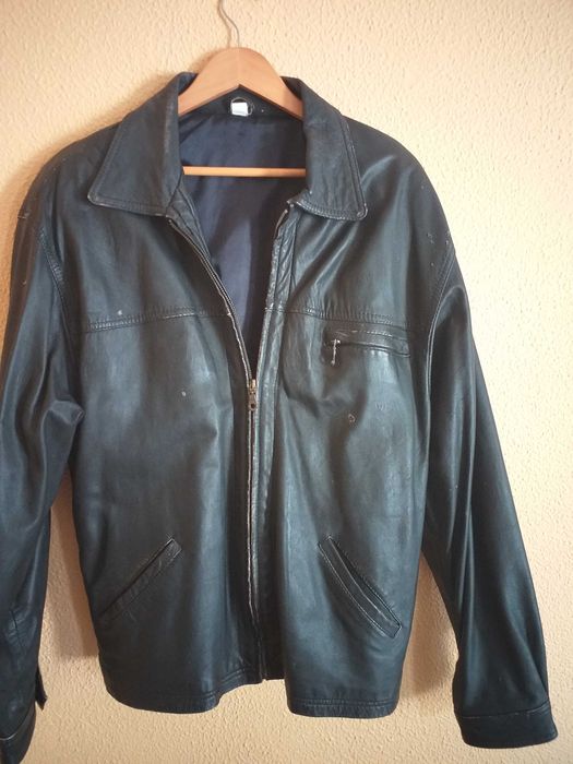 Well-maintained napa aviator-style jacket
