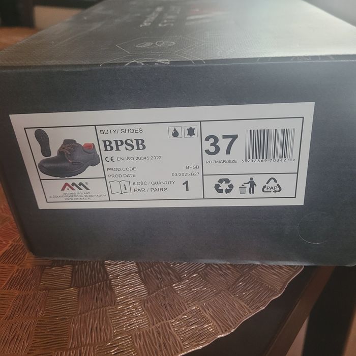 Buty robocze r.37