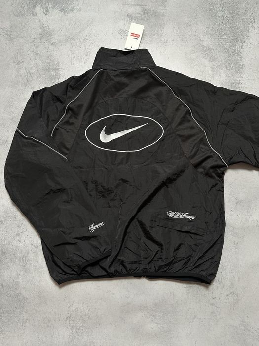 Нейлонова вітровка олімпійка Nike x Supreme
