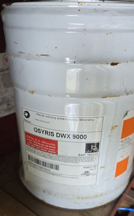 Osyris DWX 9000 olej do ochrony antykorozyjnej