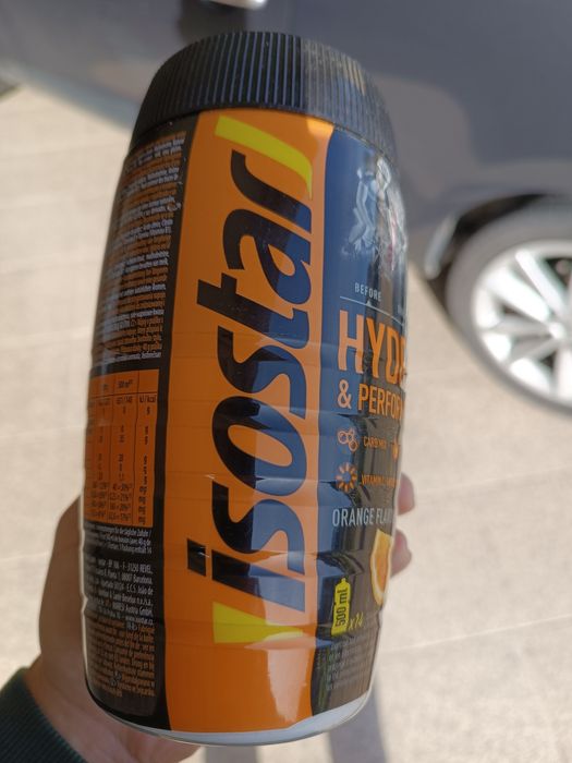 ISOSTAR - Bebida Isotónica em Pó de Laranja 560 gr.