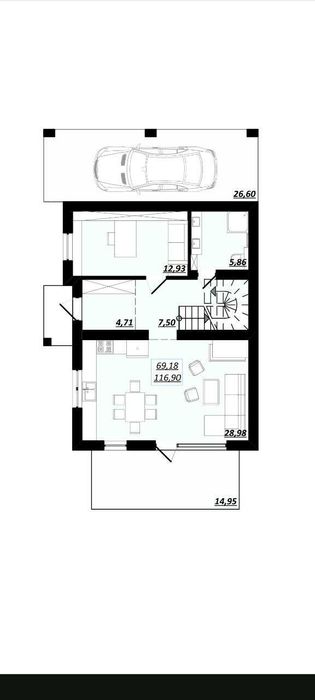 Продається особняк в містечку закритого типу.
