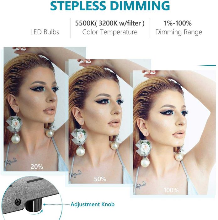 Anel de luz 18" 48cm Ringlight LED Neewer + tripé