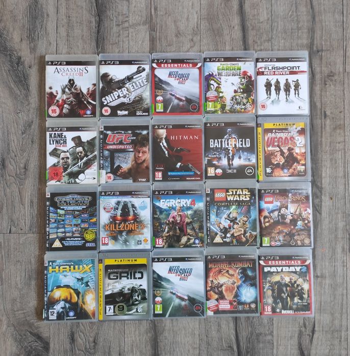 Gry PS3 Dla Dzieci Przygodowe Gry Akcji RPG Strzelanki Wyścigi Wysyłka