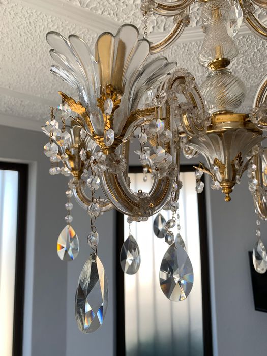 Candeeiros de teto de cristal