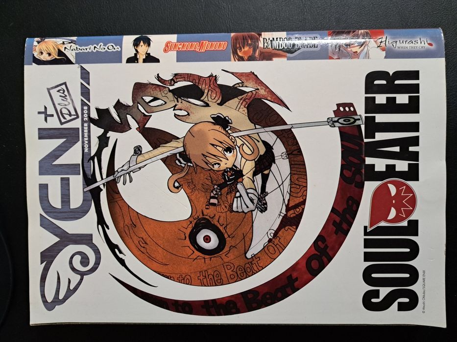 Revista manga Yen Plus Novembro 2008 vol 1 no 4 - PORTES GRÁTIS