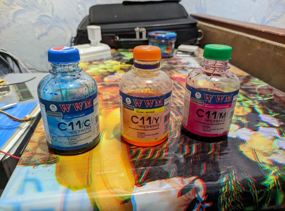 Кольорова фарба для принтера (краска) С11, C11