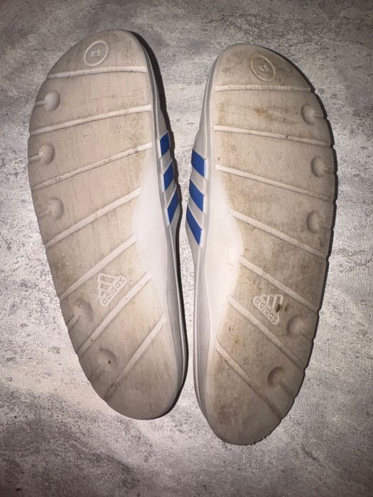 Оригінальні гумові капці шльопанці Adidas (Slides)