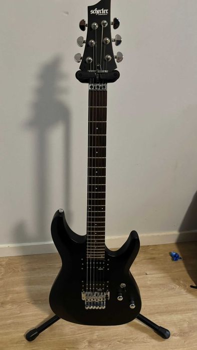 Schecter C-6 FR Deluxe, Satin Black