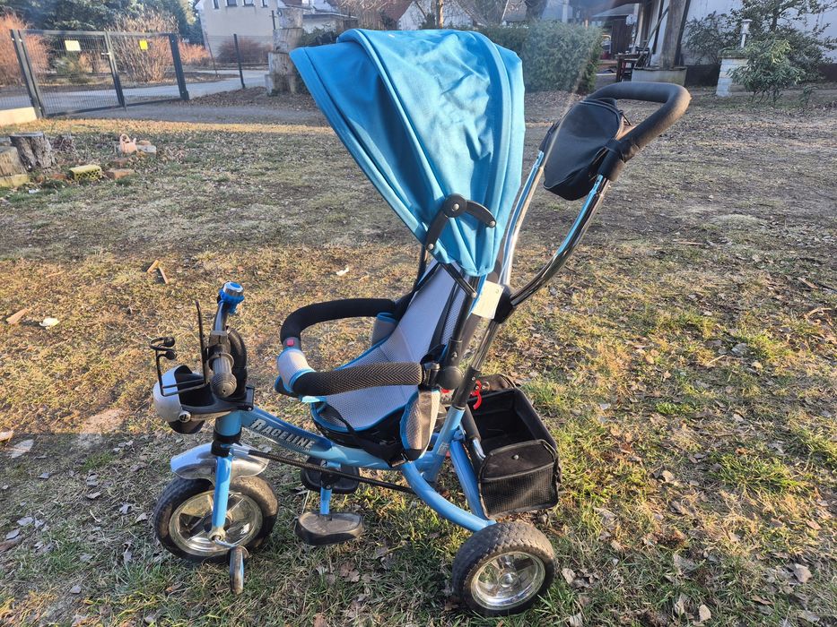 Rowerek rower dziecięcy chłopięcy trójkołowy spacerówka