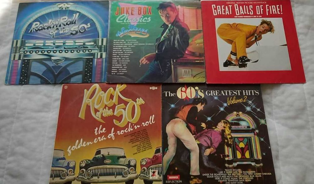 Vários LP`s de Rock and Roll