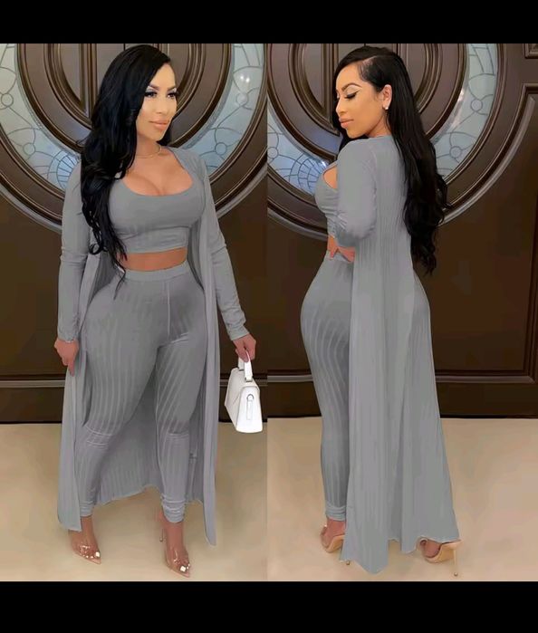 Conjuntos femininos vários modelos novos ler anuncio