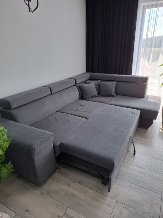 Narożnik z funkcją spania