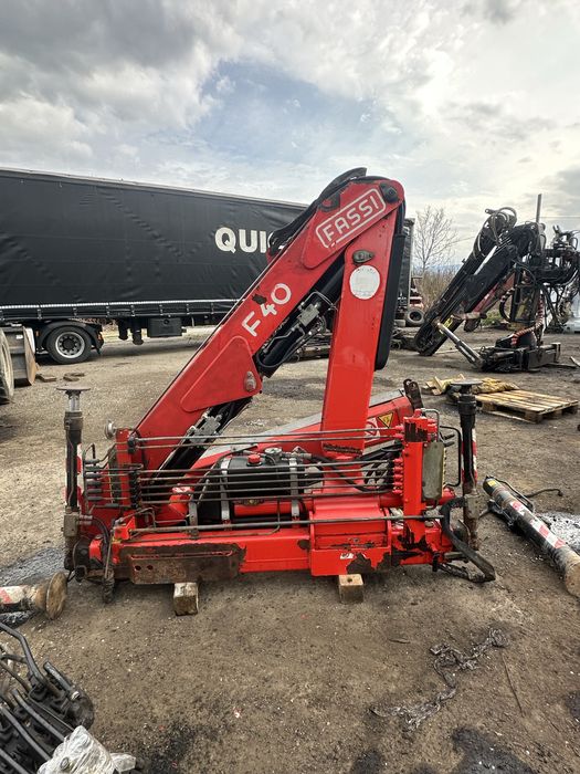 Кран маніпулятор Fassi F40     Palfinger Hiab Atlas Mkg PM