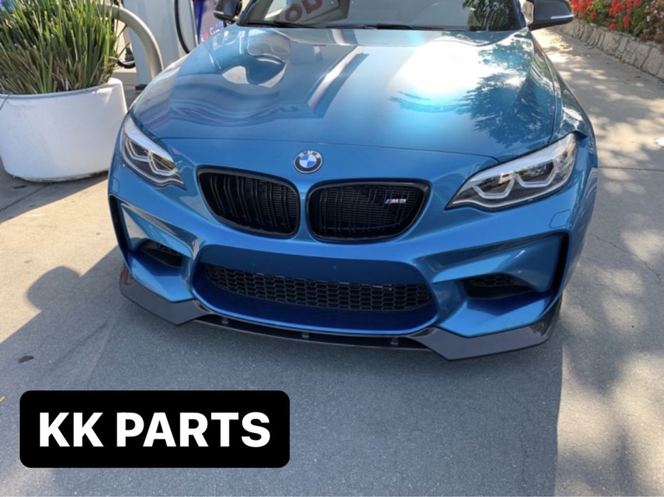 LIP SPOILER FRONTAL PALA ABA LÂMINA FRENTE AVENTAL LÁBIO BMW SÉRIE 2 F22 F23 LOOK M2 M PERFORMANCE AC SCHNITZER