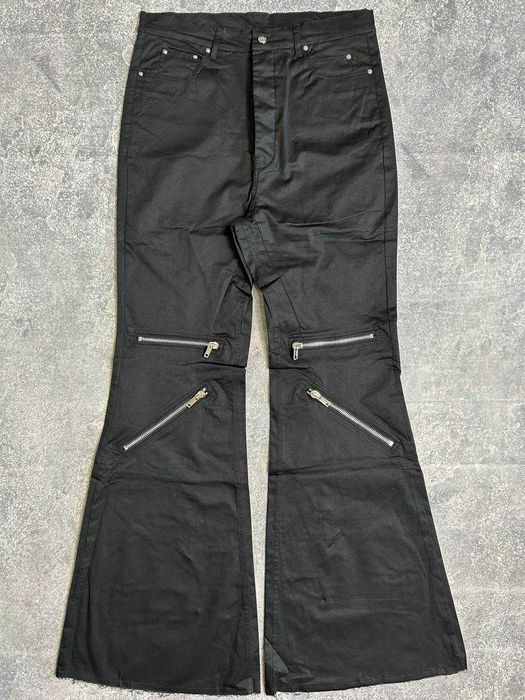 Rick Owens DRKSHDW клеш джинсы черные чорні джинси banana bootcut L M