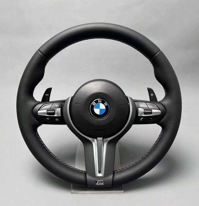 ‼️ Кермо BMW M3 Sport зі Шкіри Nappa ‼️Ціна з подушкою Premium Руль для БМВ F20 F21 F30 F31 F32 F33 F36 F10 F11 X3 F25 X5 F15