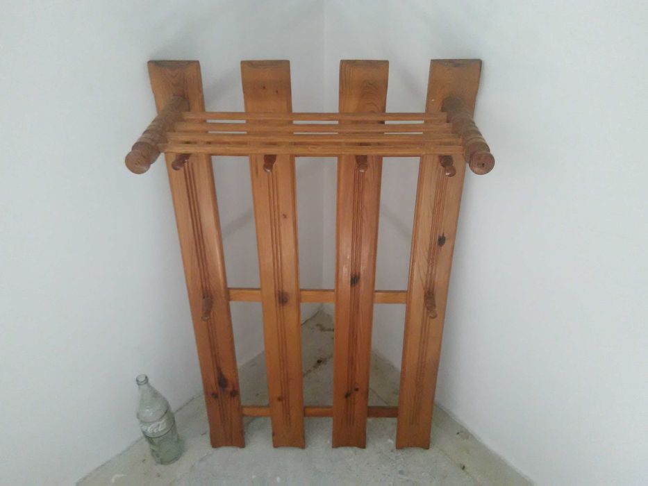 stary POLSKI wieszak PRL Chodzież retro vintage antyk zabytek loft