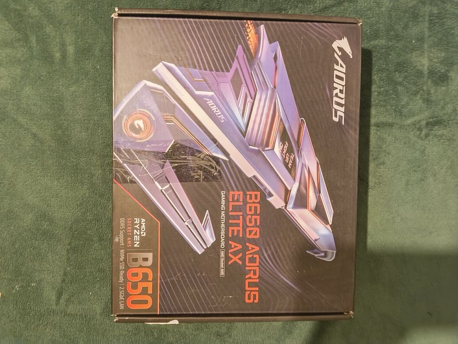 aorus b650 elite ax, 7 7800x3d, 2tb ssd aorus