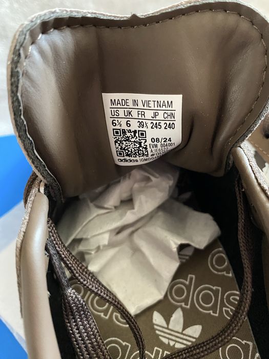 Шкіряні кросівки adidas samba