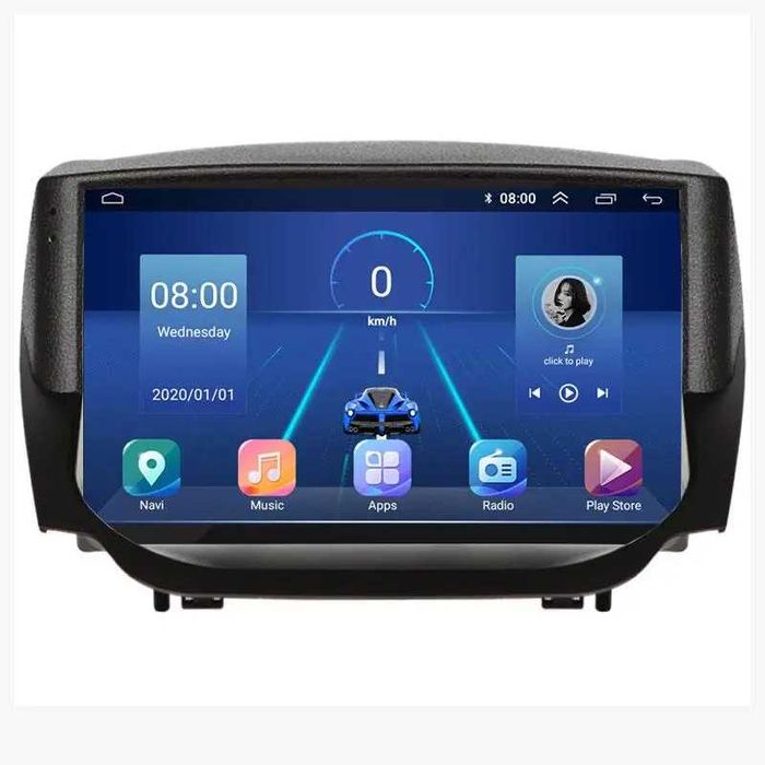 Штатна магнітола для Ford Focus III 2 Fiesta Kuga C-MAX Mondeo Ranger Tourneo Connect Escape EcoSport