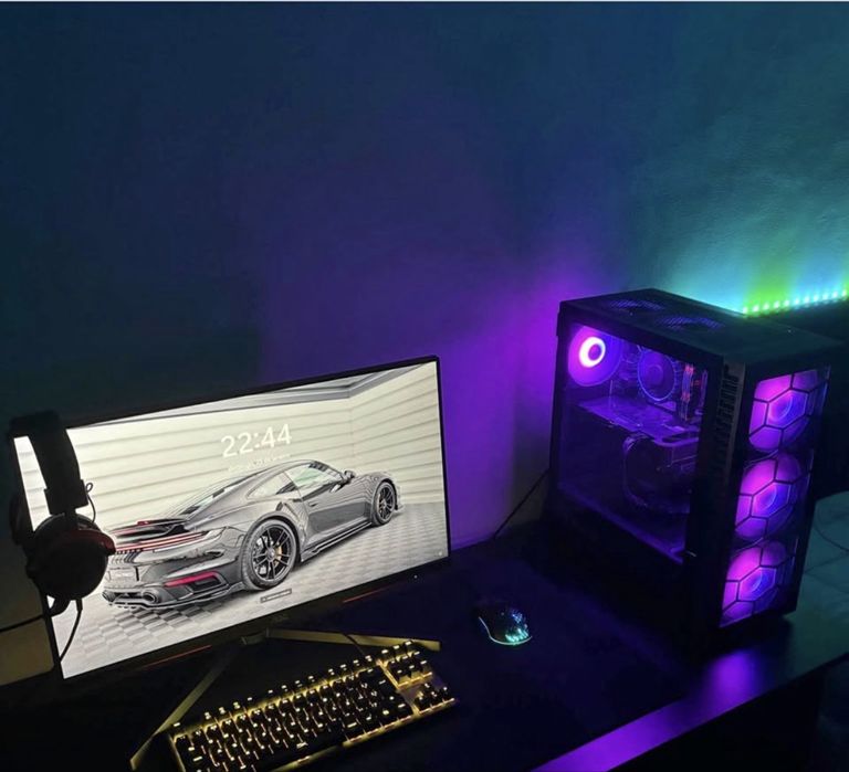 PC Gamer Torre msi Ryzen 7 5700g + gtx 1660 + monitores