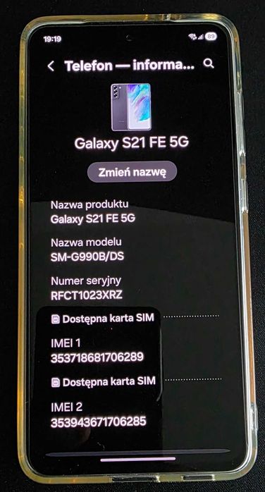 Samsung Galaxy S21 FE 5G, wzorowy stan