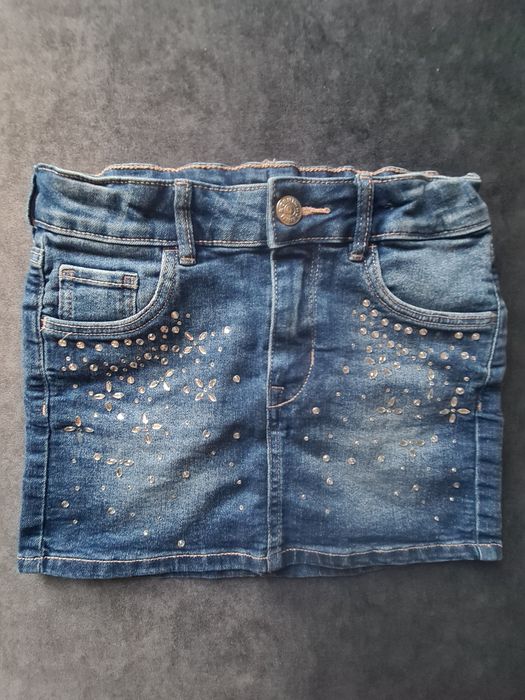 Spódniczka jeansowa rozm 116