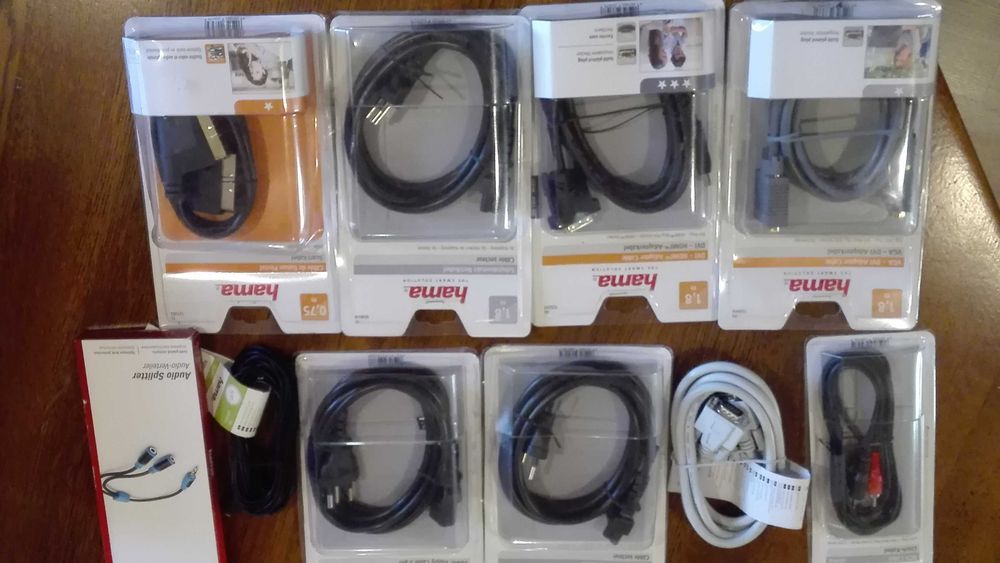 Kable zasilające do komputera - nowe