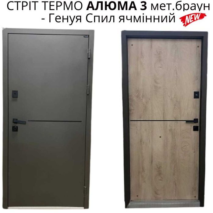 Двері для будинку з терморозривом "Портала STREET ТЕРМО" -  Aluma3