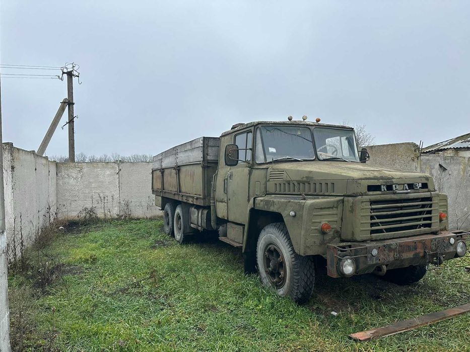 КРАЗ 250 самосвал в рейсовом  состоянии (двигатель V8)