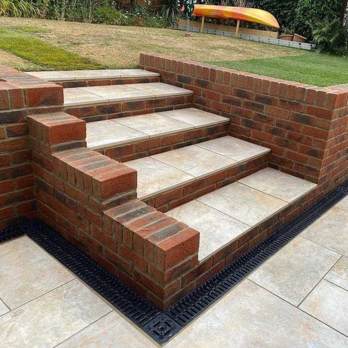 Płytka Tarasowa 59,5 x 59,8 BURLINGTON Ivory płyta Ogrodowa Płytki