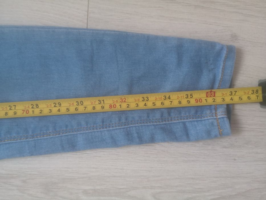 spodnie DENIM BERSHKA 34