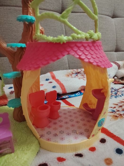 Domek enchantimals z lalkami Duży Zestaw