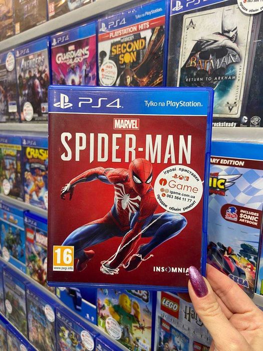 Spider-man, Человек паук, Ps4, igame