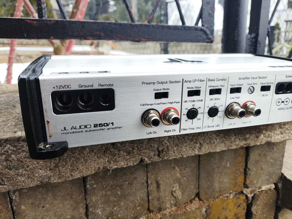 Wzmacniacz samochodowy 1kanałowy monoblok JL Audio Slash 250/1,Wysfree