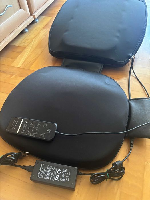 Mata masująca SHIATSU MAX-N5 Wibracje grzanie i regulacja masażu karku